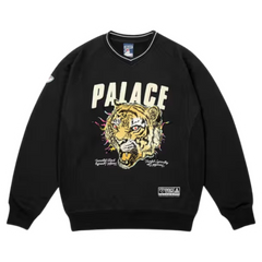 Palace Tiger Sweater Black