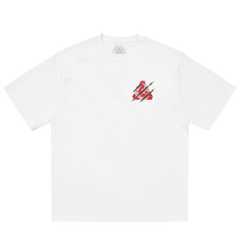 Palace Ripped Tri T-Shirt White / Red