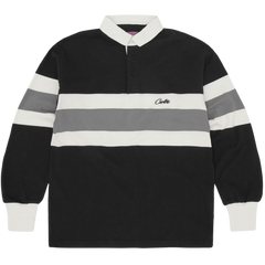 Corteiz Rugby Shirt Black