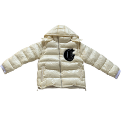 Corvidae Puffer Jacket Beige / Cream