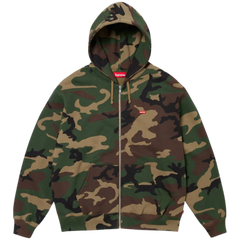 Supreme Small Box Zip Hoodie Camouflage