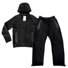 Nike Tech Fleece Tracksuit Black