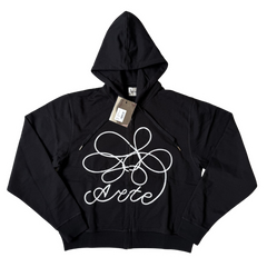 Arte Hoodie Black / White