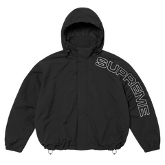 Supreme Pellout Embroidered Track Jacket Black