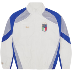 Corteiz Olympic Shuku Italy Track Jacket White / Blue