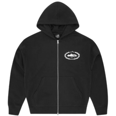 Corteiz Superior Royale Zip Hoodie Black