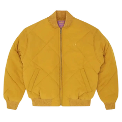 Corteiz Olde English Bomber Jacket Yellow