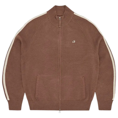 Corteiz Knit Up Fleece Brown / White