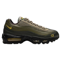 Corteiz x Nike Air Max 95 Sneakers / Trainers Dark Green / Yellow / Black