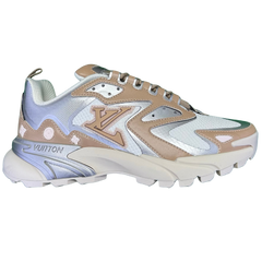 Louis Vuitton Runner Tatic Sneaker Silver / Brown