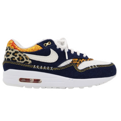 Nike Concepts Air Max 1 SP Sneakers / Trainers Navy / Dark Blue / White / Orange / Brown