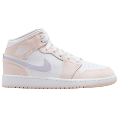 Nike Air Jordan 1 Mid Sneakers / Trainers Black / White / Pink / Purple