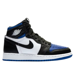 Nike Air Jordan 1 High Sneakers / Trainers Black / White / Blue