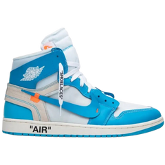 Off-White x Nike Air Jordan 1 Retro High Blue / White