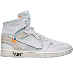 Off-White x Nike Air Jordan 1 Retro High Gray / White