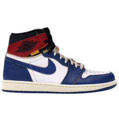 Nike Air Jordan 1 High Sneakers / Trainers Navy / Dark Blue / White / Red