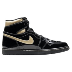 Nike Air Jordan 1 High Sneakers / Trainers Black / Gold