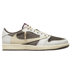 Nike x Travis Scott Air Jordan 1 Sneakers / Trainers Brown / White / Beige / Cream