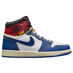 Nike x Travis Scott Air Jordan 1 Union Los Angeles Sneakers / Trainers Blue / White / Red / Black / Yellow