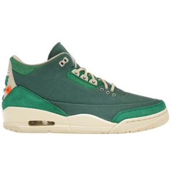 Nike Air Jordan 3 Sneakers / Trainers Green / Beige / Cream