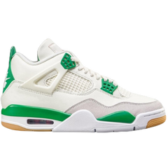 Nike Air Jordan 4 Sneakers / Trainers White / Beige / Cream / Green / Gray