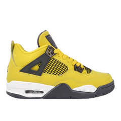 Nike Air Jordan 4 Sneakers / Trainers Yellow / Black / White