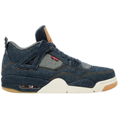 Nike X Levi´s Air Jordan 4 Sneakers / Trainers Denim Blue / White / Brown