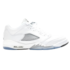 Nike Air Jordan 5 Low Sneakers / Trainers White / Gray / Baby Blue