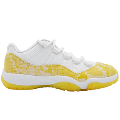 Nike Air Jordan 11 Low Sneakers / Trainers Yellow / White