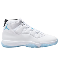 Nike Air Jordan 11 Sneakers / Trainers White / Baby Blue / Black