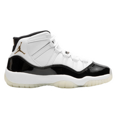 Nike Air Jordan 11 Sneakers / Trainers White / Black / Beige / Cream / Gold
