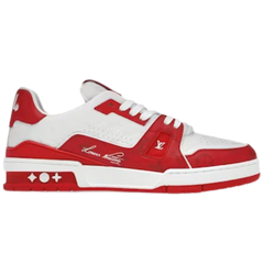 Louis Vuitton Trainer Sneaker Red / White