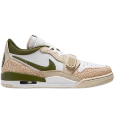 Nike Air Jordan Legacy 312 Low Sneakers / Trainers White / Beige / Cream / Green