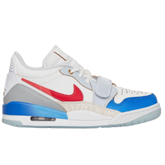 Nike Air Jordan Legacy 312 Low Sneakers / Trainers White / Beige / Cream / Red / Blue