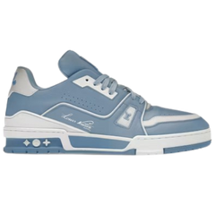 Louis Vuitton Trainer Sneaker Baby Blue / White