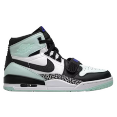Nike Air Jordan Legacy 312 High Sneakers / Trainers Black / White / Baby Blue