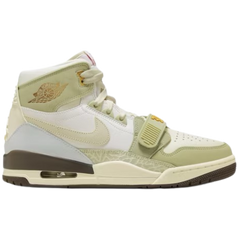 Nike Air Jordan Legacy 312 High Sneakers / Trainers White / Green / Beige / Cream / Brown / Gray