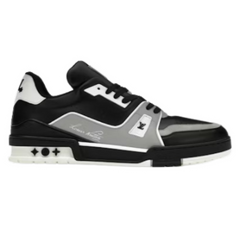 Louis Vuitton Trainer Sneaker Black / Gray