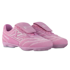 LV Footprint Soccer Sneaker Pink