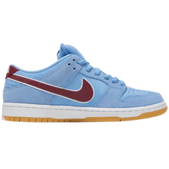 Nike Dunk Low SB Sneakers / Trainers Baby Blue / White / Wine Red
