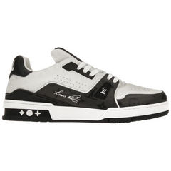 Louis Vuitton Trainer Sneaker Black / White