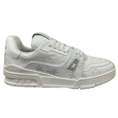Louis Vuitton Trainer Sneaker Monogram White