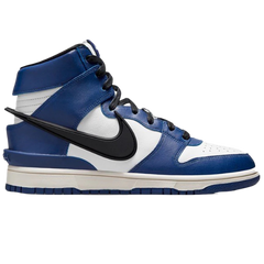AMBUSH x Nike Dunk High Sneakers / Trainers Navy / Dark Blue / White / Black