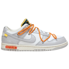 Nike Off-White x Dunk Low Lot of 50 Sneakers / Trainers Gray / White / Orange