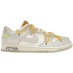 Nike X Off-White Dunk Low Lot of 50 Sneakers / Trainers Gray / White / Yellow / Beige / Cream