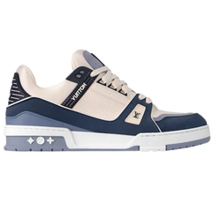 Louis Vuitton Trainer Sneaker Navy / Dark Blue / White
