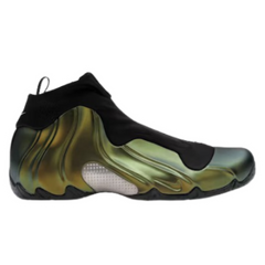 Nike Air Flightposite Sneakers / Trainers Gold / Black / Silver