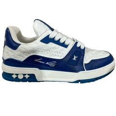 Louis Vuitton Trainer Sneaker Navy / Dark Blue / White