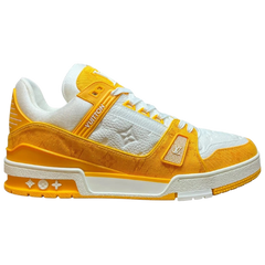 Louis Vuitton Trainer Sneaker Yellow / White