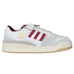 Adidas Originals Forum Sneakers / Trainers White / Gray / Red / Gold / Brown